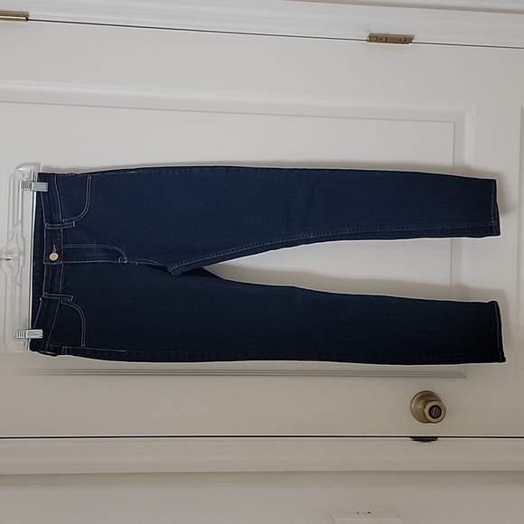 & Denim (H&M), Size 26 Skinny Ankle Jeans, Dark Wash, EUC - Picture 9 of 10